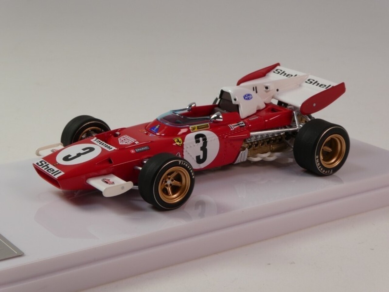 Formule 1 Ferrari 312 B2 F1 #3 GP Zandvoort 1971 - 1:43 - Tecnomodel Mythos