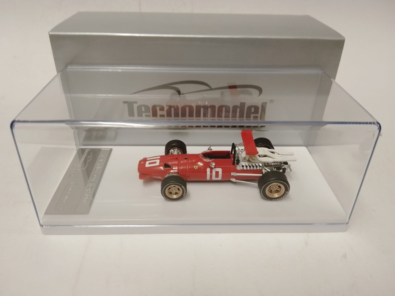 Formule 1 Ferrari 312  F1/68  #10 Dutch GP 1968 - 1:43 - Tecnomodel Mythos