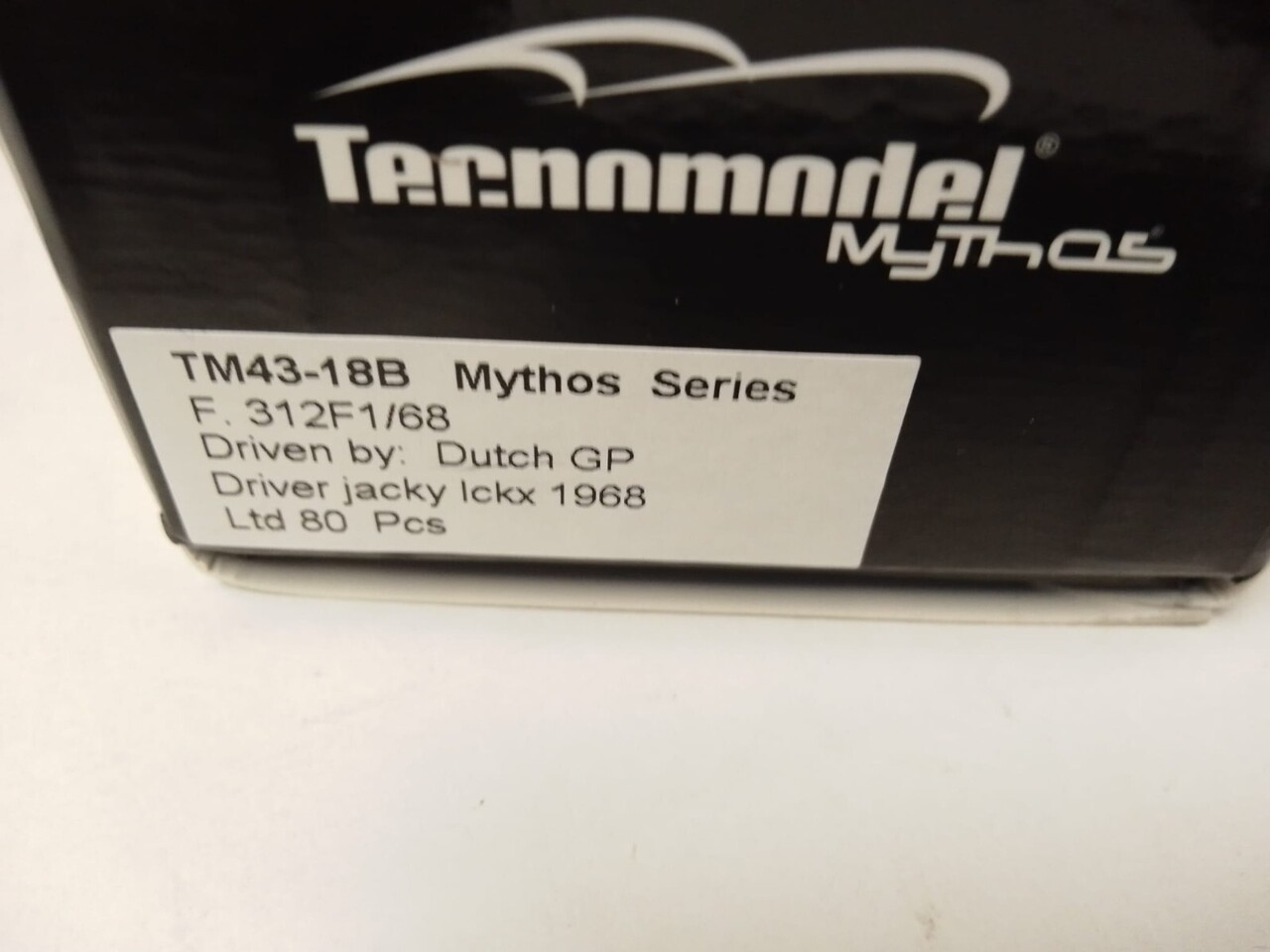 Formule 1 Ferrari 312  F1/68  #10 Dutch GP 1968 - 1:43 - Tecnomodel Mythos