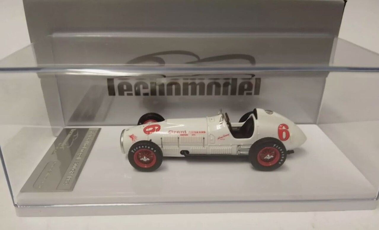 Formule 1 Ferrari 375 Indy #6 GP Indianapolis 500 1952 - 1:43 - Tecnomodel Mythos