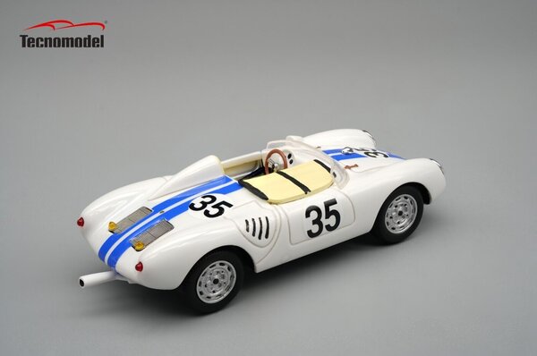 Porsche Porsche 550A #35 Team Ed Hugus 8th 24H Le Mans 1957 - 1:43 - Tecnomodel Mythos