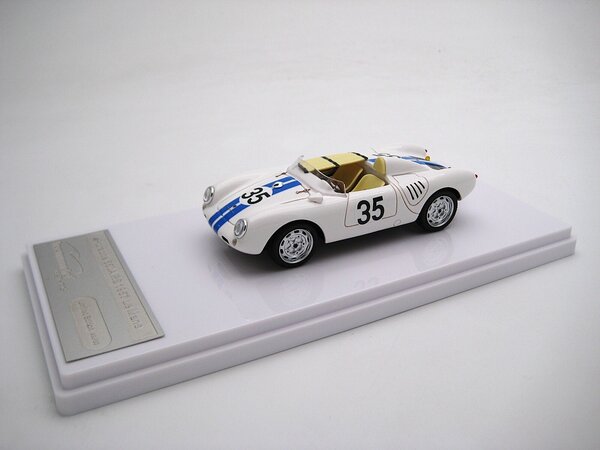 Porsche Porsche 550A #35 Team Ed Hugus 8th 24H Le Mans 1957 - 1:43 - Tecnomodel Mythos