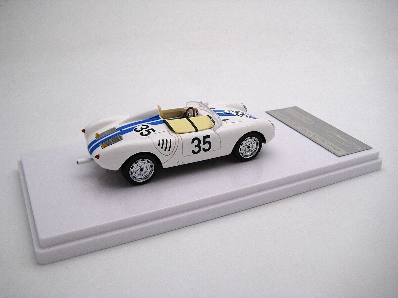 Porsche Porsche 550A #35 Team Ed Hugus 8th 24H Le Mans 1957 - 1:43 - Tecnomodel Mythos