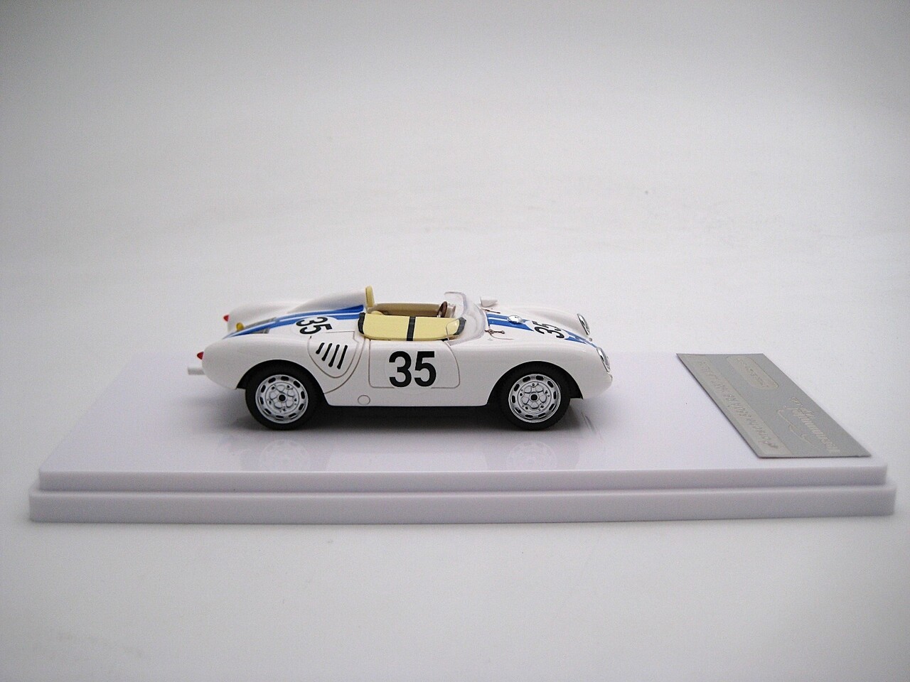 Porsche Porsche 550A #35 Team Ed Hugus 8th 24H Le Mans 1957 - 1:43 - Tecnomodel Mythos
