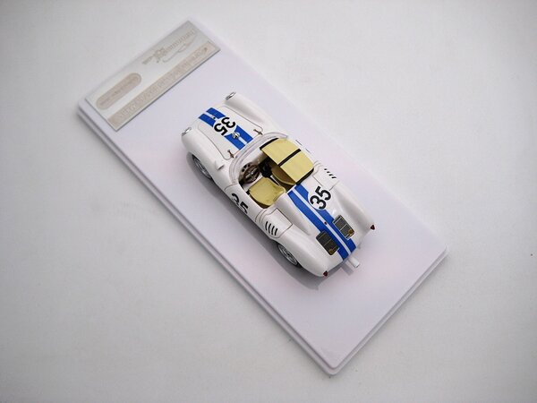 Porsche Porsche 550A #35 Team Ed Hugus 8th 24H Le Mans 1957 - 1:43 - Tecnomodel Mythos