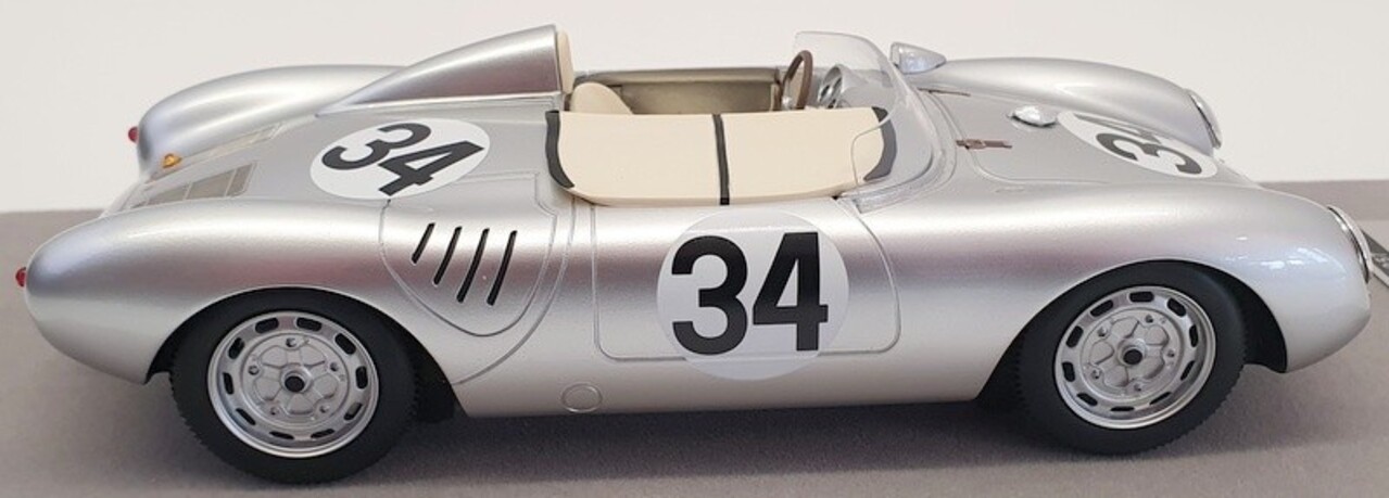 Porsche Porsche 550A #34 Team Porsche KG 24H Le Mans 1957 - 1:43 - Tecnomodel Mythos Porsche Porsche 550A #34 Team Porsche KG 24H Le Mans 1957 - 1:43 - Tecnomodel Mythos