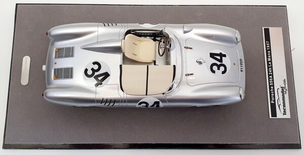 Porsche Porsche 550A #34 Team Porsche KG 24H Le Mans 1957 - 1:43 - Tecnomodel Mythos Porsche Porsche 550A #34 Team Porsche KG 24H Le Mans 1957 - 1:43 - Tecnomodel Mythos