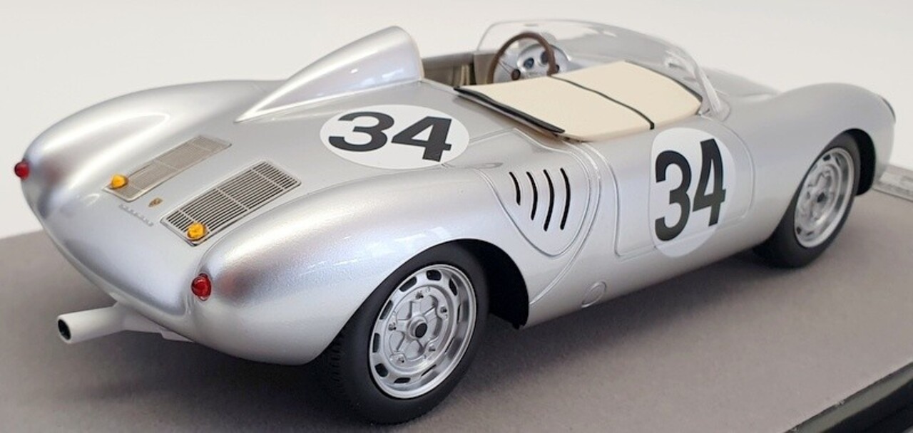 Porsche Porsche 550A #34 Team Porsche KG 24H Le Mans 1957 - 1:43 - Tecnomodel Mythos Porsche Porsche 550A #34 Team Porsche KG 24H Le Mans 1957 - 1:43 - Tecnomodel Mythos