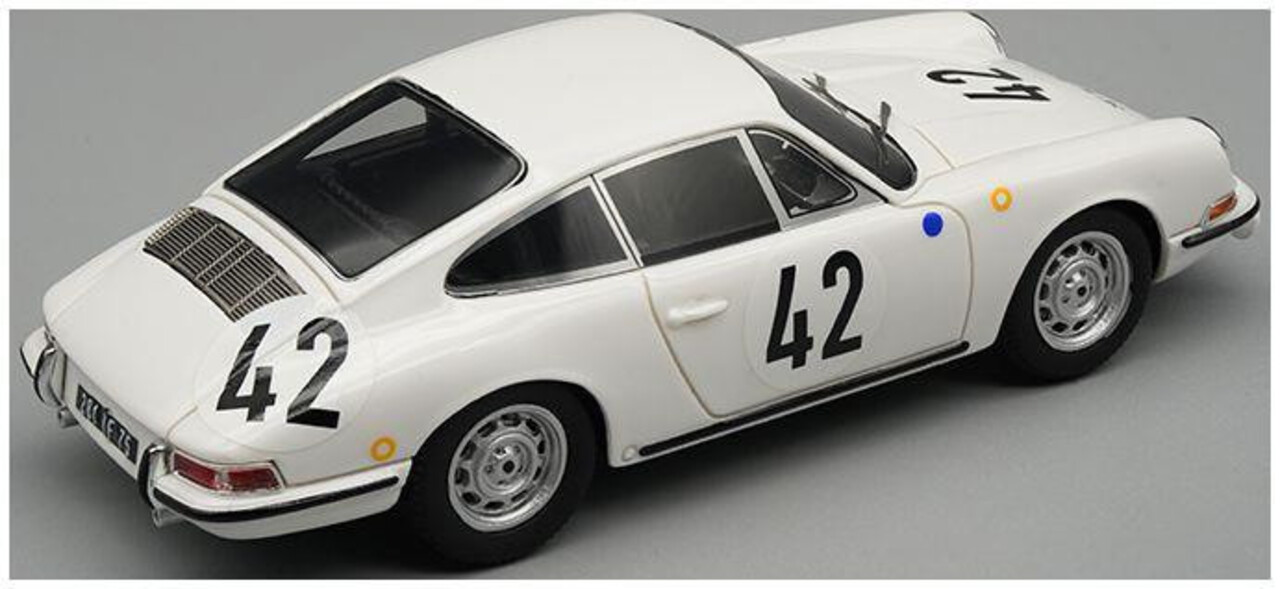 Porsche Porsche 901/911 S #42 Team Auguste Veuillet 24H Le Mans 1967- 1:43 - Tecnomodel Mythos Porsche Porsche 901/911 S #42 Team Auguste Veuillet 24H Le Mans 1967- 1:43 - Tecnomodel Mythos