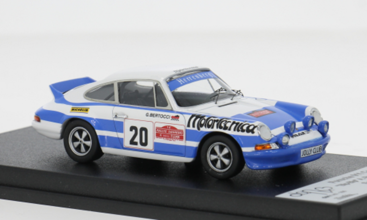 Porsche Porsche 901/911 Carrera RS Coupe #20 Rally San Remo 1976 (Night Version) - 1:43 - Troféu Porsche Porsche 901/911 Carrera RS Coupe #20 Rally San Remo 1976 (Night Version) - 1:43 - Troféu