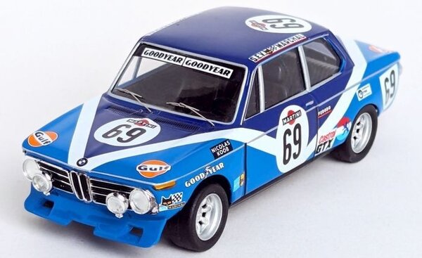BMW BMW 2002 Ti #69 24H Spa 1973 (Night Version) - 1:43 - Troféu BMW BMW 2002 Ti #69 24H Spa 1973 (Night Version) - 1:43 - Troféu