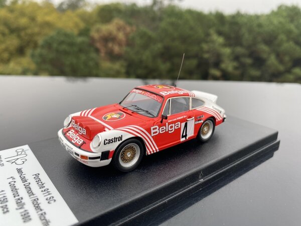 Porsche Porsche 911 SC #4 Winner Condroz Rally (Belgium) 1980 - 1:43 - Troféu Porsche Porsche 911 SC #4 Winner Condroz Rally (Belgium) 1980 - 1:43 - Troféu