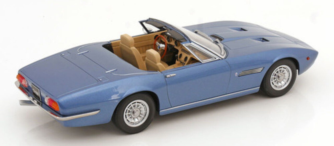 Maserati Maserati Ghibli Spyder Cabriolet Open 1970 (Alloy Rims) - 1:18 - KK Scale