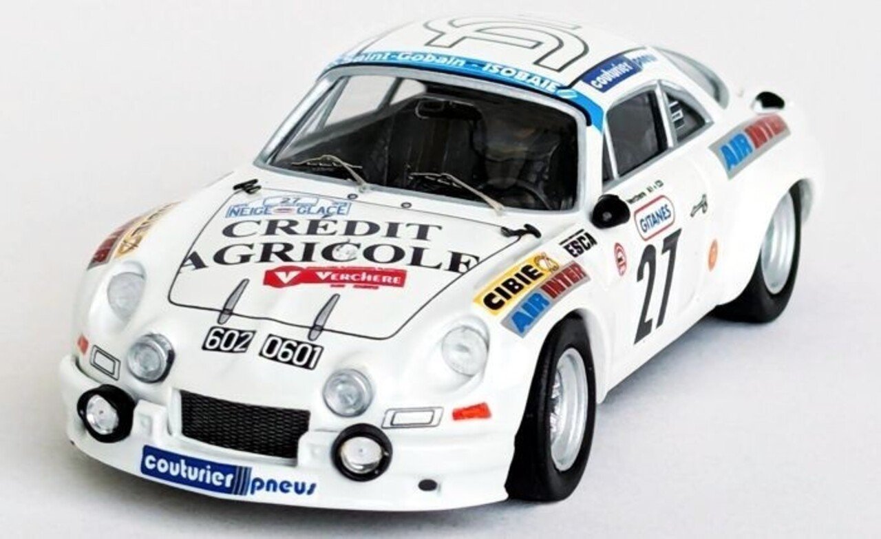 Alpine Alpine Renault A110 #27 Critérium Neige et Glace (France) 1976  - 1:43 - Troféu