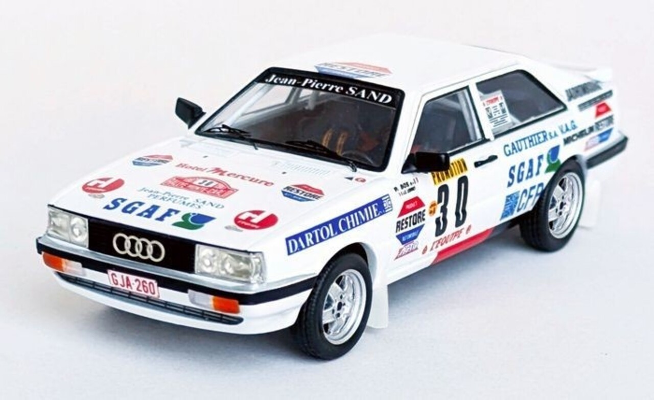 Audi Audi Quattro Coupe #30 Rally Monte Carlo 1987 - 1:43 - Troféu Audi Audi Quattro Coupe #30 Rally Monte Carlo 1987 - 1:43 - Troféu