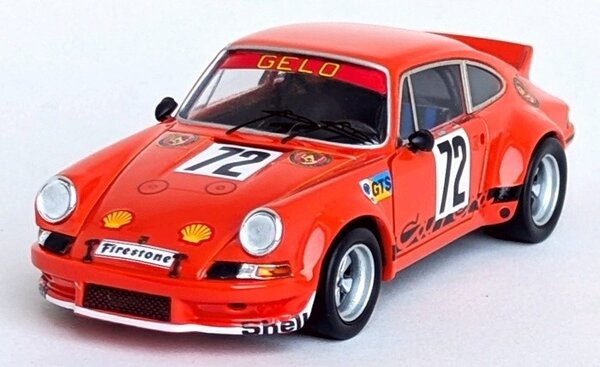 Porsche Porsche 911 Carrera RSR #72 Polifac Gelo Racing Team 24H Le Mans 1974 - 1:43 - Troféu Porsche Porsche 911 Carrera RSR #72 Polifac Gelo Racing Team 24H Le Mans 1974 - 1:43 - Troféu