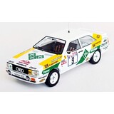 Audi Audi Quattro Coupe #9 2nd Rally DRM Hunsrück 1987 - 1:43 - Troféu Audi Audi Quattro Coupe #9 2nd Rally DRM Hunsrück 1987 - 1:43 - Troféu