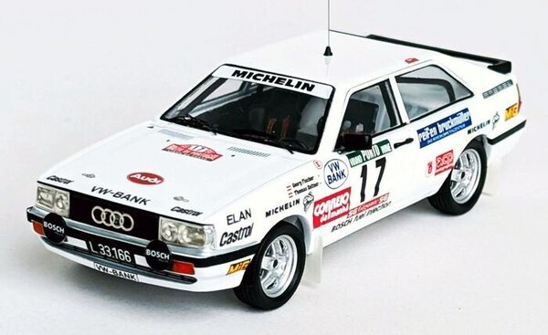 Audi Audi Quattro Coupe #17 6th Rally Portugal 1987 - 1:43 - Troféu Audi Audi Quattro Coupe #17 6th Rally Portugal 1987 - 1:43 - Troféu