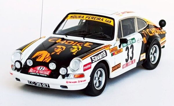 Porsche Porsche 911 Carrera S #33 Rally Portugal TAP 1978 - 1:43 - Troféu Porsche Porsche 911 Carrera S #33 Rally Portugal TAP 1978 - 1:43 - Troféu