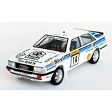 Audi Audi Quattro Coupe #14 9th 1000 Lakes Rally (Finland) 1986 - 1:43 - Troféu Audi Audi Quattro Coupe #14 9th 1000 Lakes Rally (Finland) 1986 - 1:43 - Troféu