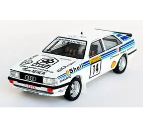 Audi Audi Quattro Coupe #14 9th 1000 Lakes Rally (Finland) 1986 - 1:43 - Troféu Audi Audi Quattro Coupe #14 9th 1000 Lakes Rally (Finland) 1986 - 1:43 - Troféu