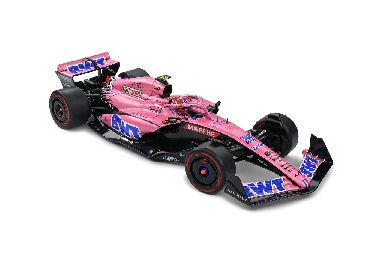 Formule 1 Alpine A522 #31 (E. Ocon) Arabia Saoudia GP 2022 - 1:18 - Solido