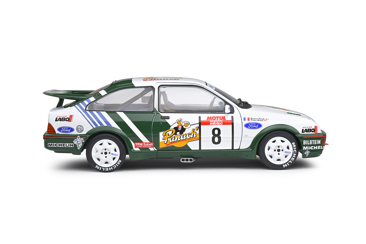 Ford Ford Sierra Cosworth #8 Tour de Corse 1988 - 1:18 - Solido Ford Ford Sierra Cosworth #8 Tour de Corse 1988 - 1:18 - Solido