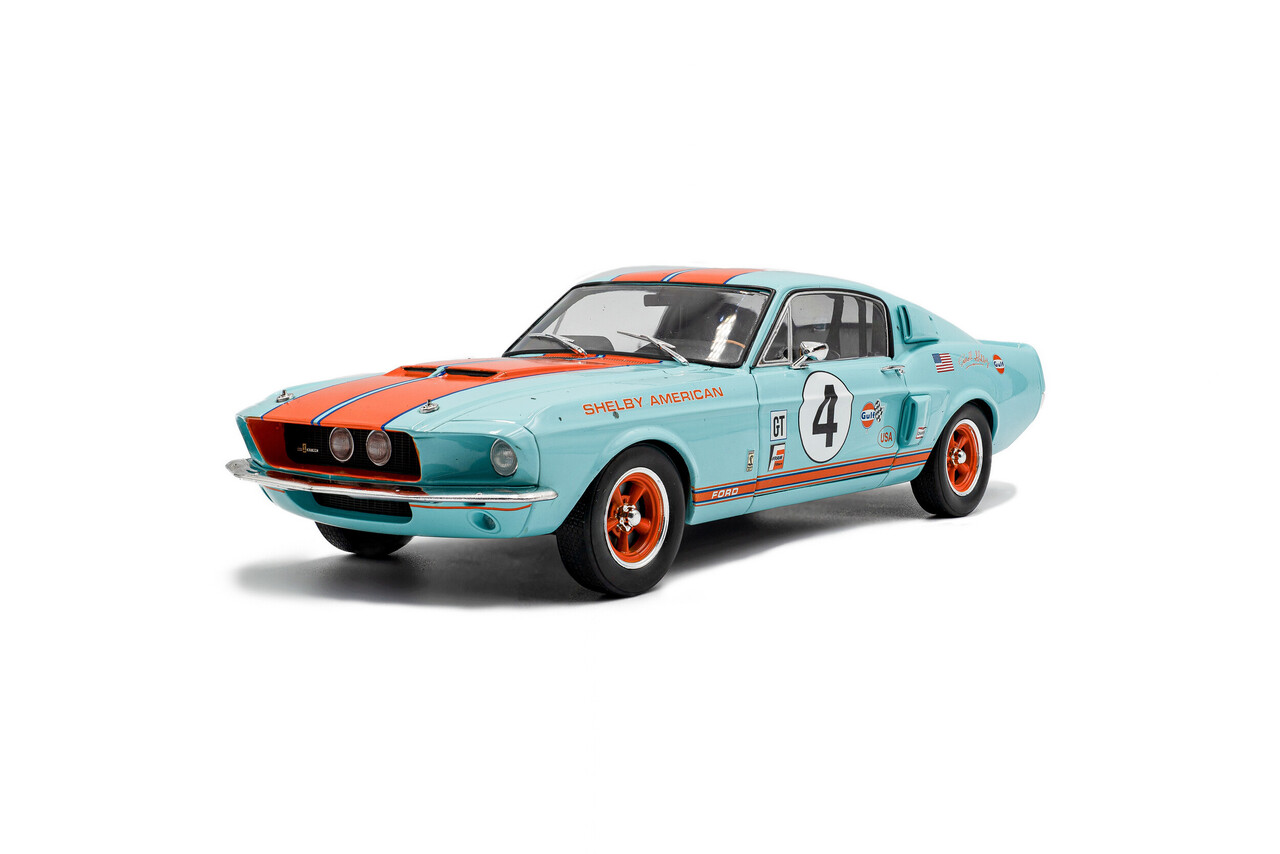 Shelby Shelby Mustang GT500 #4 Racing Tribute 1967 - 1:18 - Solido Shelby Shelby Mustang GT500 #4 Racing Tribute 1967 - 1:18 - Solido