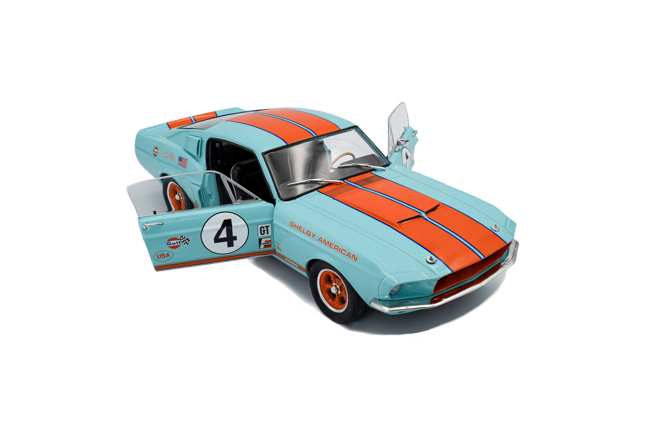 Shelby Shelby Mustang GT500 #4 Racing Tribute 1967 - 1:18 - Solido Shelby Shelby Mustang GT500 #4 Racing Tribute 1967 - 1:18 - Solido