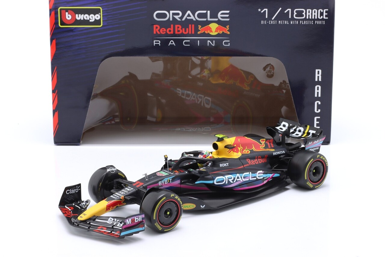 Formule 1 Oracle Red Bull Racing RB19 #11 (S.Perez) 2023 - 1:18 - Bburago Formule 1 Oracle Red Bull Racing RB19 #11 (S.Perez) 2023 - 1:18 - Bburago