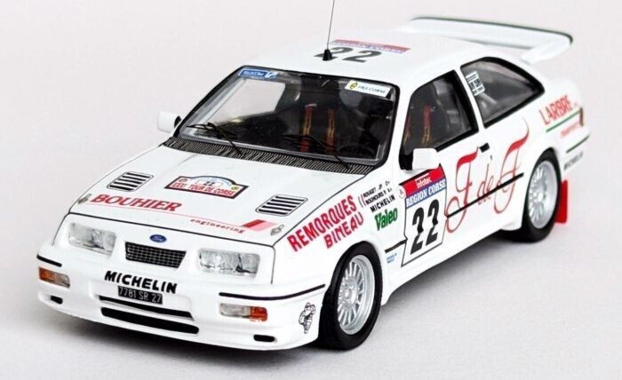 Ford Ford Sierra RS Cosworth #22 Rally Tour de Corse 1987 - 1:43 - Troféu Ford Ford Sierra RS Cosworth #22 Rally Tour de Corse 1987 - 1:43 - Troféu