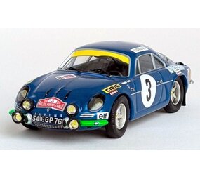 Alpine Alpine Renault A110 #3 Rally Monte Carlo 1970 - 1:43 - Troféu