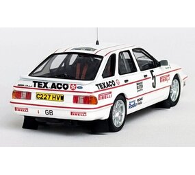Ford Ford Sierra XR 4x4 Gr. A #5 Rally Sweden 1987 'Texaco' - 1:43 - Troféu Ford Ford Sierra XR 4x4 Gr. A #5 Rally Sweden 1987 'Texaco' - 1:43 - Troféu