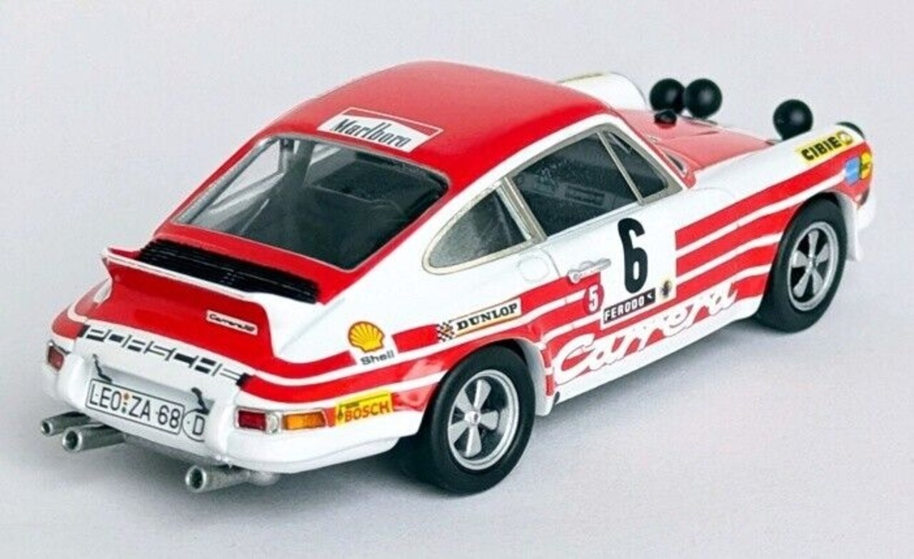 Porsche Porsche 911 Carrera RS 2.8 #6 Rally Tour de Corse 1972 - 1:43 - Troféu Porsche Porsche 911 Carrera RS 2.8 #6 Rally Tour de Corse 1972 - 1:43 - Troféu