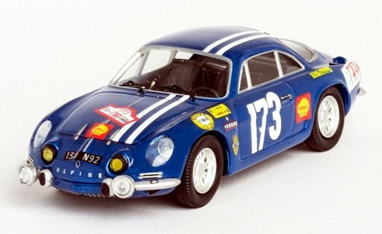 Alpine Alpine Renault A110 #173 Rally Portugal TAP 1968 - 1:43 - Troféu Alpine Alpine Renault A110 #173 Rally Portugal TAP 1968 - 1:43 - Troféu