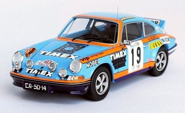 Porsche Porsche 911 Carrera RS #19 5th Rally TAP Portugal 1973 - 1:43 - Troféu Porsche Porsche 911 Carrera RS #19 5th Rally TAP Portugal 1973 - 1:43 - Troféu