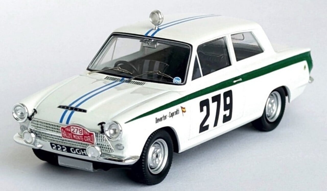 Ford Ford Cortina Lotus #279 Rally Monte Carlo 1964 - 1:43 - Troféu Ford Ford Cortina Lotus #279 Rally Monte Carlo 1964 - 1:43 - Troféu