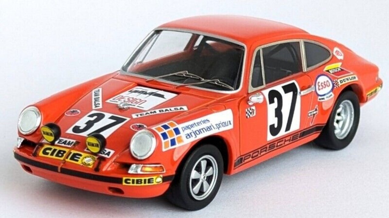 Porsche Porsche 911 Carrera RS #37 24H Le Mans 1971 - 1:43 - Troféu Porsche Porsche 911 Carrera RS #37 24H Le Mans 1971 - 1:43 - Troféu
