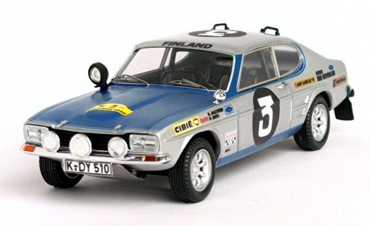 Ford Ford Capri 2600 MK I #3 East African Safari Rally 1970 - 1:43 - Troféu Ford Ford Capri 2600 MK I #3 East African Safari Rally 1970 - 1:43 - Troféu