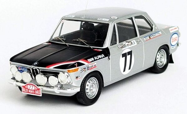 BMW BMW 2002 Ti #77 Rally Monte Carlo 1970 - 1:43 - Troféu BMW BMW 2002 Ti #77 Rally Monte Carlo 1970 - 1:43 - Troféu