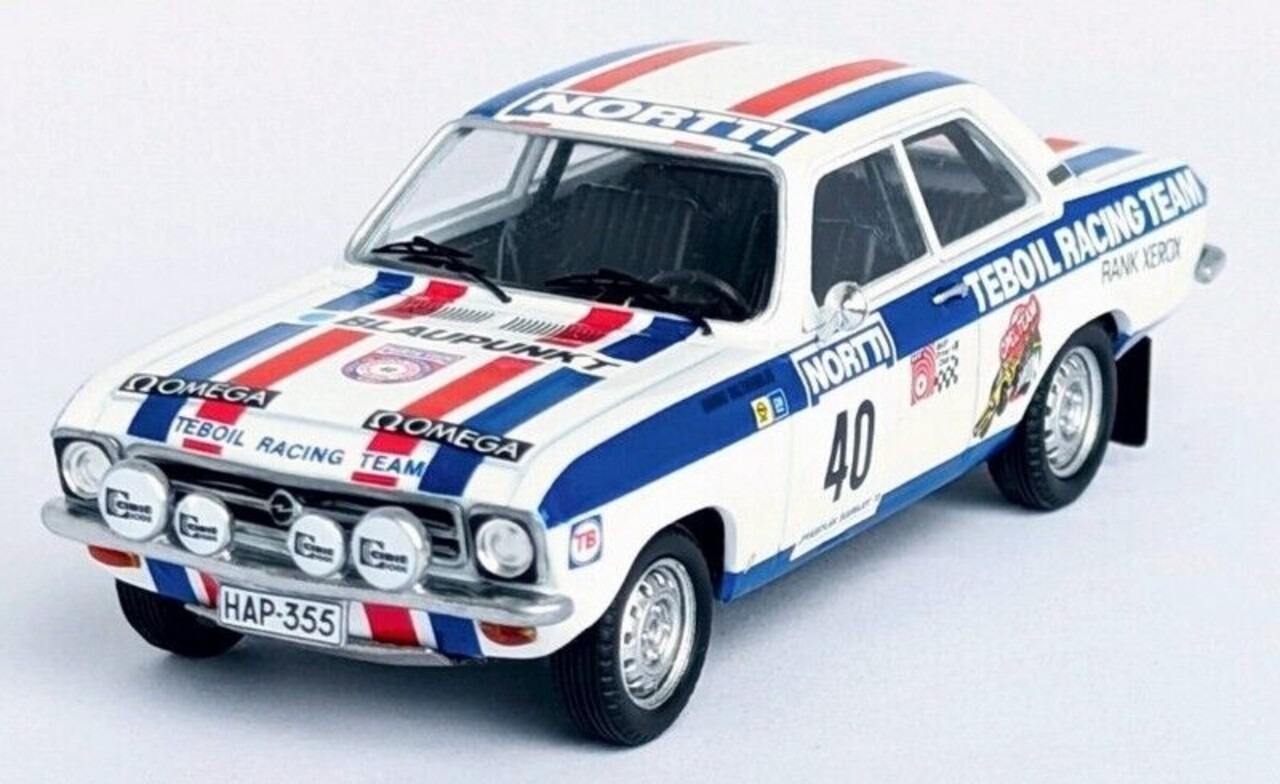 Opel Opel Ascona A #40 1000 Lakes Rally (Finland) 1973 - 1:43 - Troféu Opel Opel Ascona A #40 1000 Lakes Rally (Finland) 1973 - 1:43 - Troféu