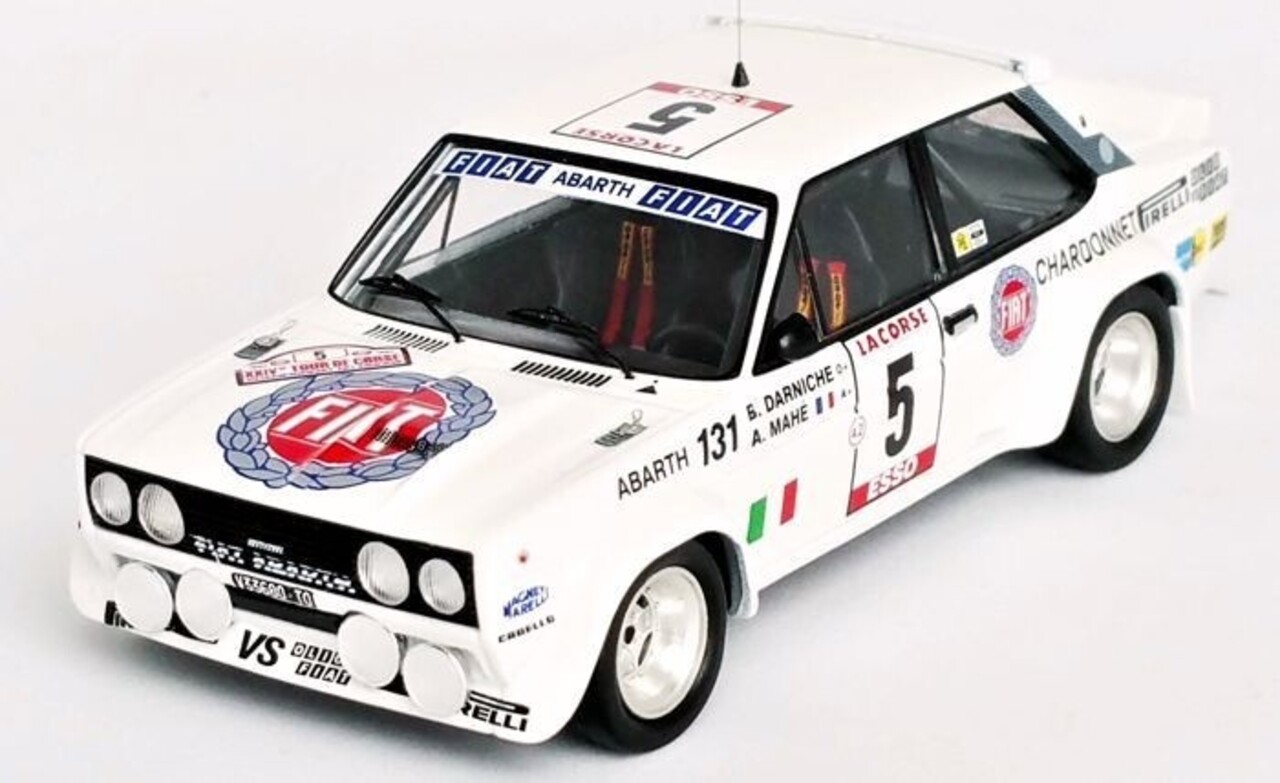 Fiat Fiat 131 Abarth #5 Rally WM Rally Tour de Corse 1980 - 1:43 - Troféu