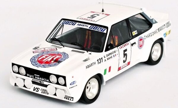 Fiat Fiat 131 Abarth #5 Rally WM Rally Tour de Corse 1980 - 1:43 - Troféu