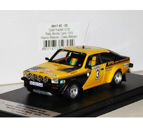 Opel Opel Kadett C GT/E #3 Rally Monte Carlo 1976 - 1:43 - Troféu Opel Opel Kadett C GT/E #3 Rally Monte Carlo 1976 - 1:43 - Troféu