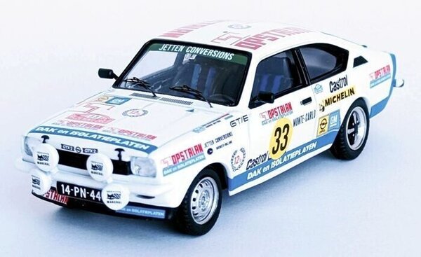 Opel Opel Kadett C GT/E #33 Rally Monte Carlo 1978 - 1:43 - Troféu Opel Opel Kadett C GT/E #33 Rally Monte Carlo 1978 - 1:43 - Troféu