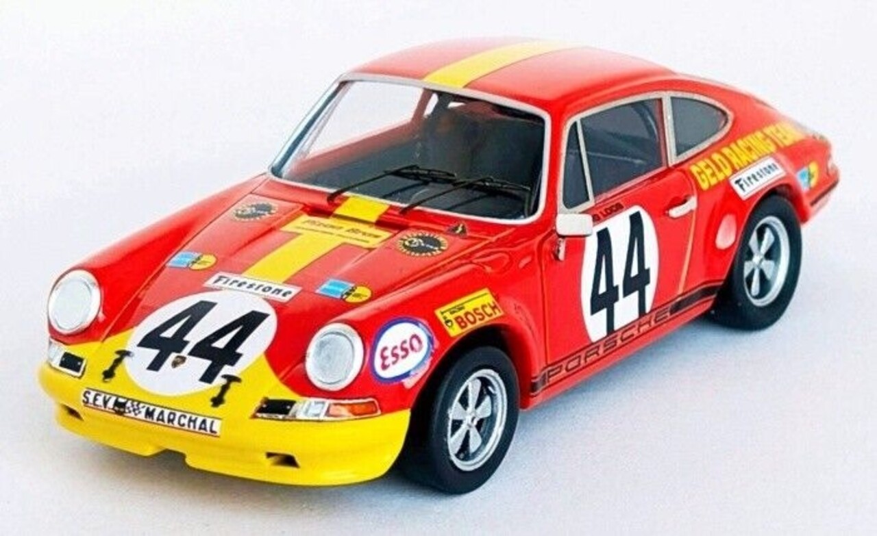 Porsche Porsche 911 S #44 24H Le Mans 1972 'Gelo Racing' - 1:43 - Troféu