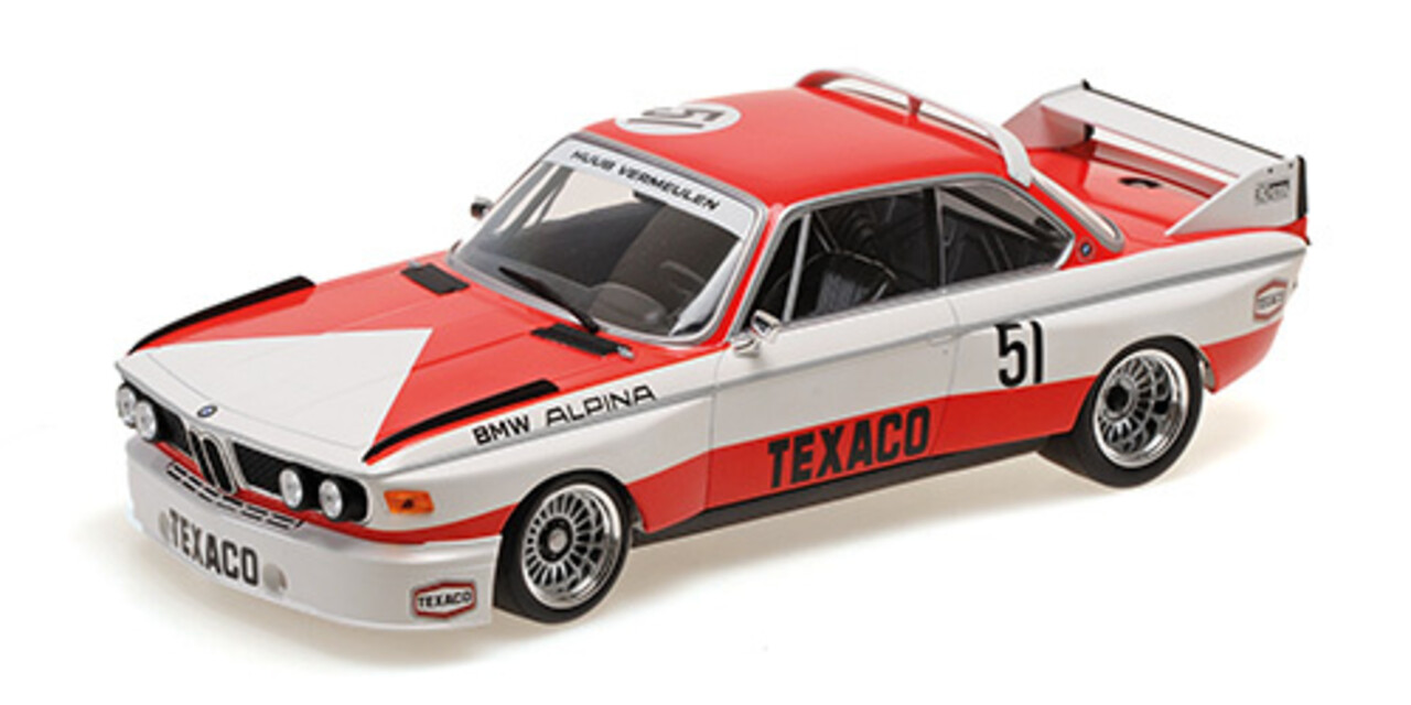 BMW BMW 3.0 CSL Team Marlboro #51, Vermeulen, Winner Zandvoort GP 1974 - 1:18 - Minichamps
