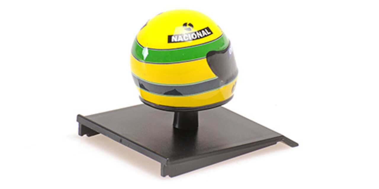 Formule 1 Helmet Ayrton Senna 1986 - 1:10 - Minichamps