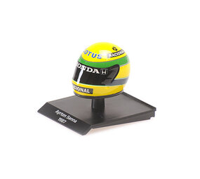 Formule 1 Helm Ayrton Senna 1987 - 1:10 - Minichamps