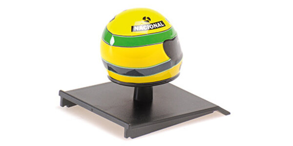 Formule 1 Helmet Ayrton Senna 1987 - 1:10 - Minichamps Formule 1 Helmet Ayrton Senna 1987 - 1:10 - Minichamps